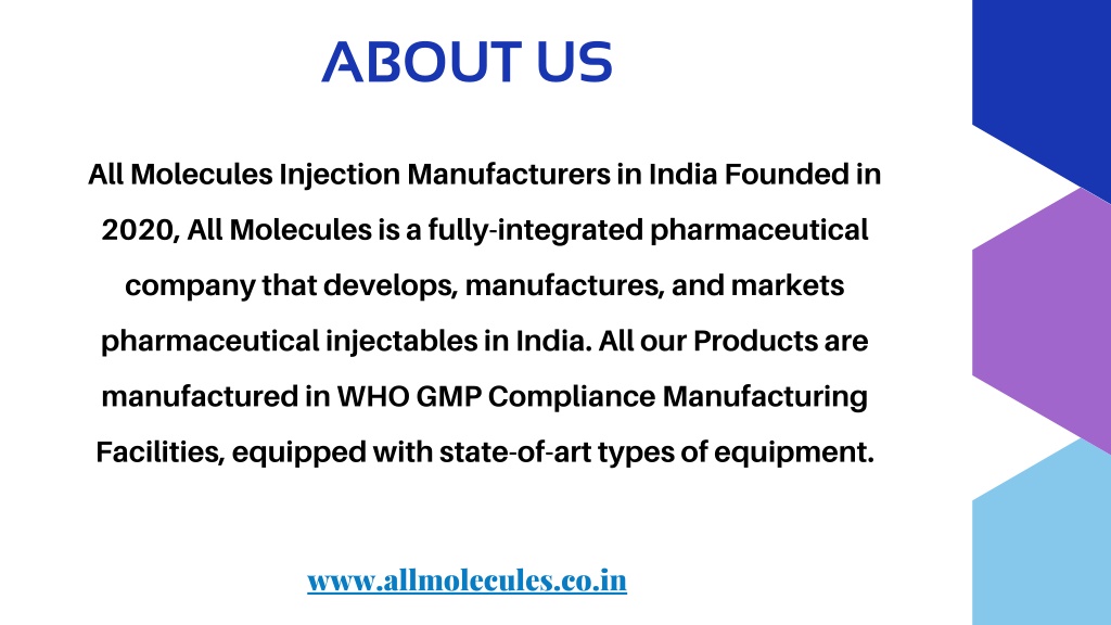 Ppt Injection Manufacturers In India All Molecules Powerpoint