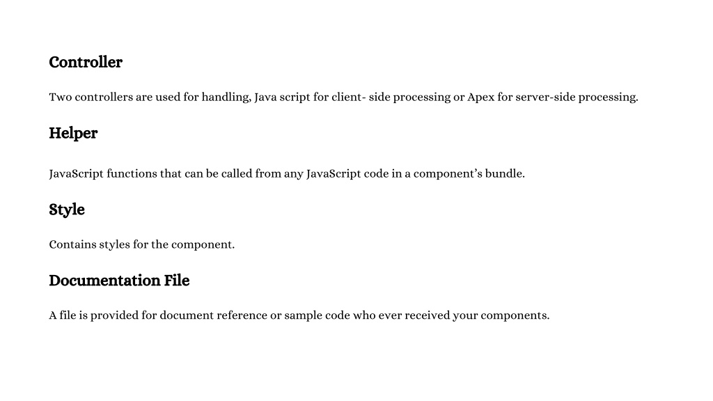 PPT Lightning Aura Components And Functionalities Of Aura Component