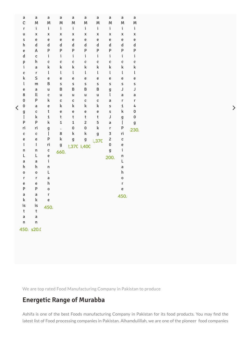 Ppt Crushed Pickle Price In Pakistan Ashifa Food Powerpoint