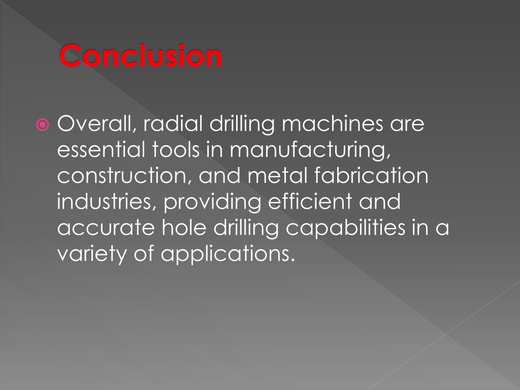 PPT Robust Radial Drilling Machine By Esskay Machines With