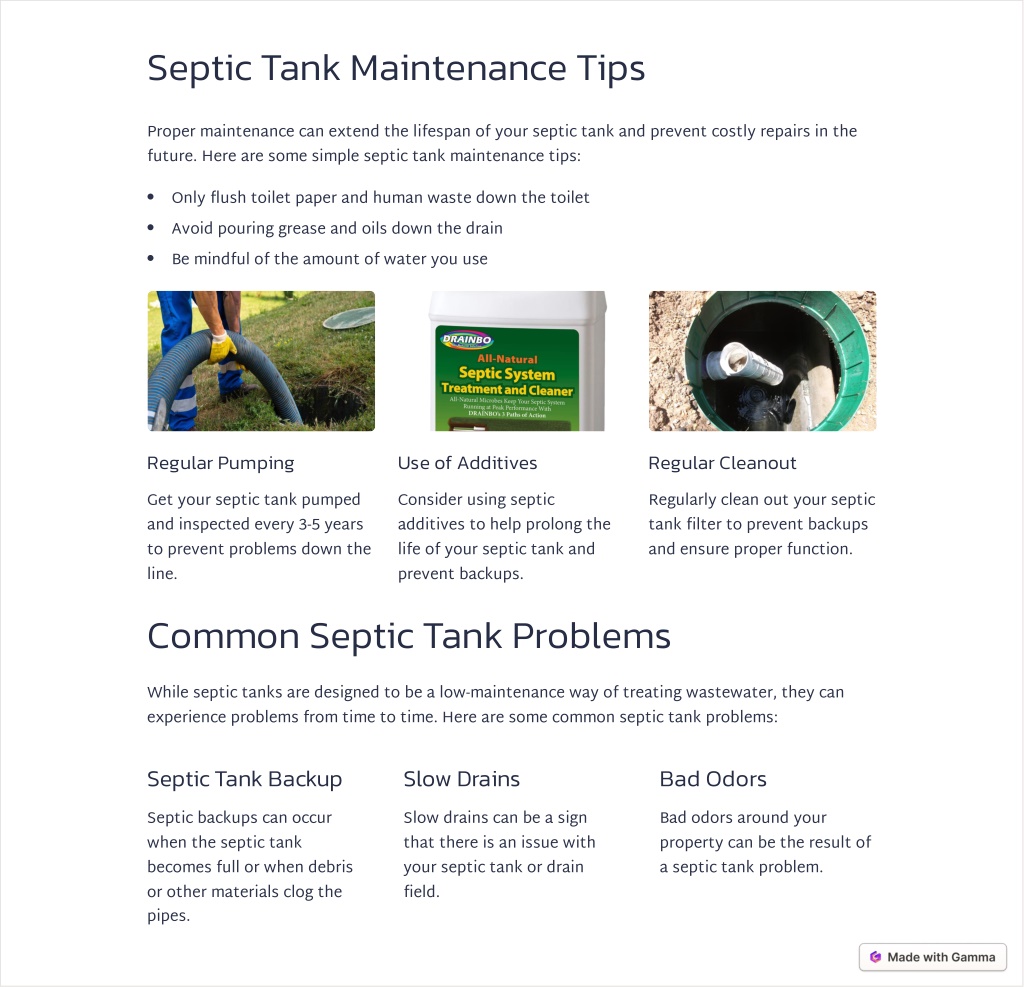 PPT The Complete Guide To Septic Tanks Understanding Their Function