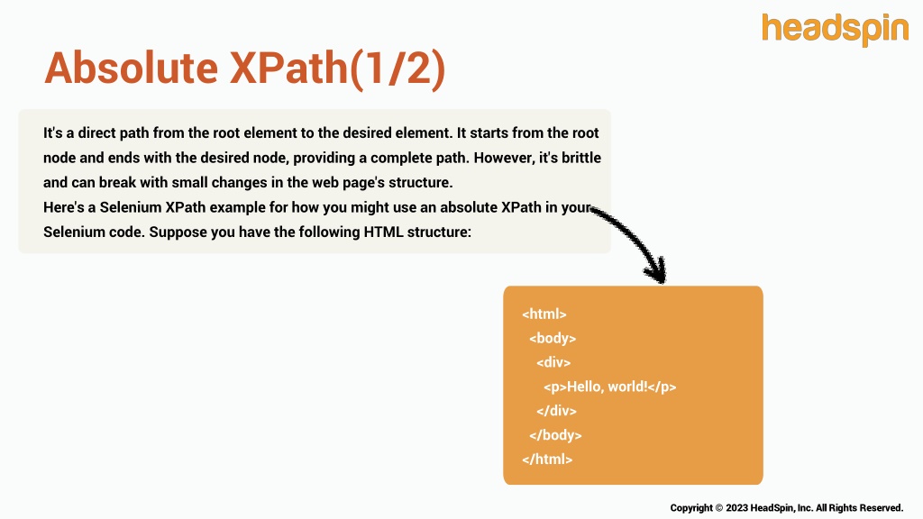 Ppt Using Xpath In Selenium All You Need To Know Powerpoint