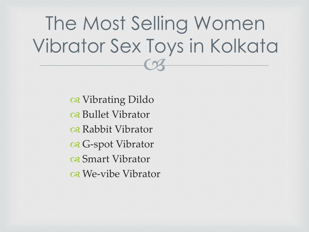 Ppt The Best Women Sex Toys In Kolkata Powerpoint Presentation Free