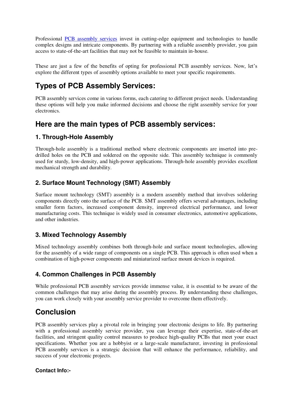 Ppt Pcb Assembly Service Provider In Gujarat Powerpoint Presentation