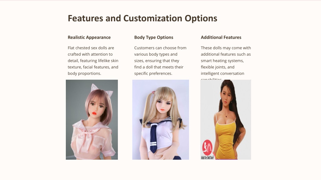 PPT Introduction To Flat Chested Sex Dolls Adultsexdollstore