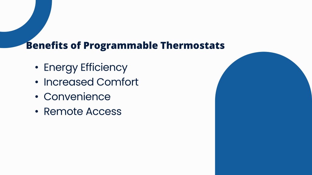 Ppt A Comprehensive Guide To Programmable Thermostats Powerpoint