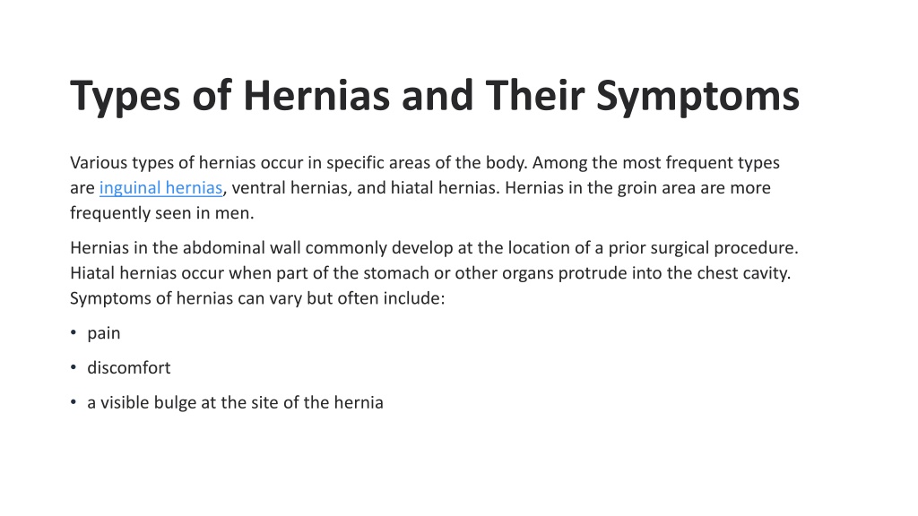 Ppt Understanding Hernia Surgery Faqs Answered By Experts