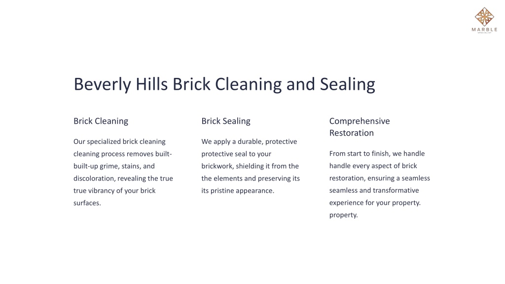 Ppt Elevate Your Beverly Hills Property With Expert Stone Maintenance