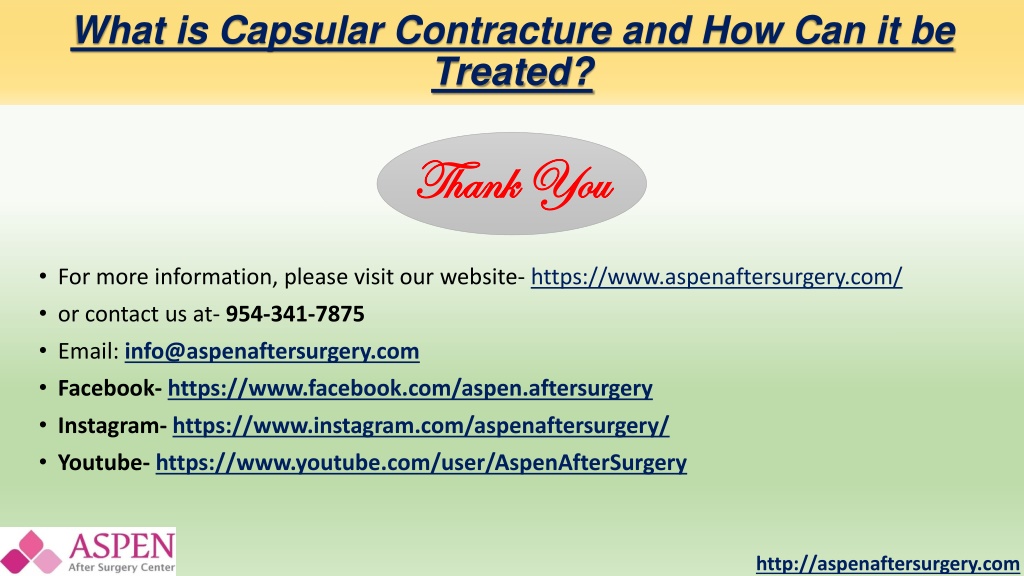 Ppt What Is Capsular Contracture And How Can It Be Treated Powerpoint