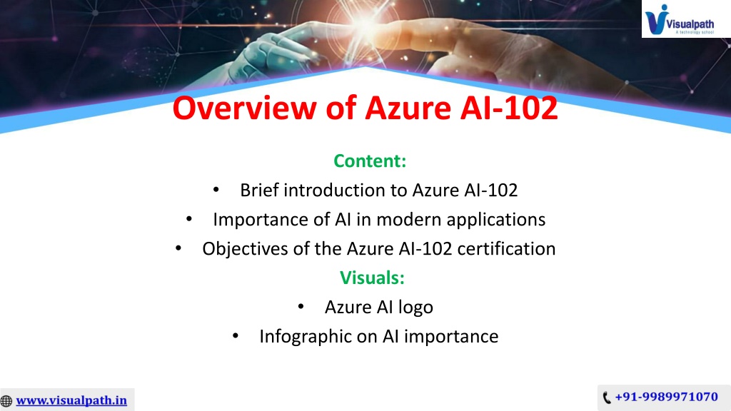 PPT Azure AI 102 Online Training Azure AI 102 Course In Hyderabad