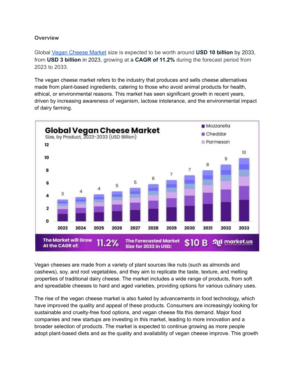 PPT Vegan Cheese Market Expands Into Emerging Global Markets