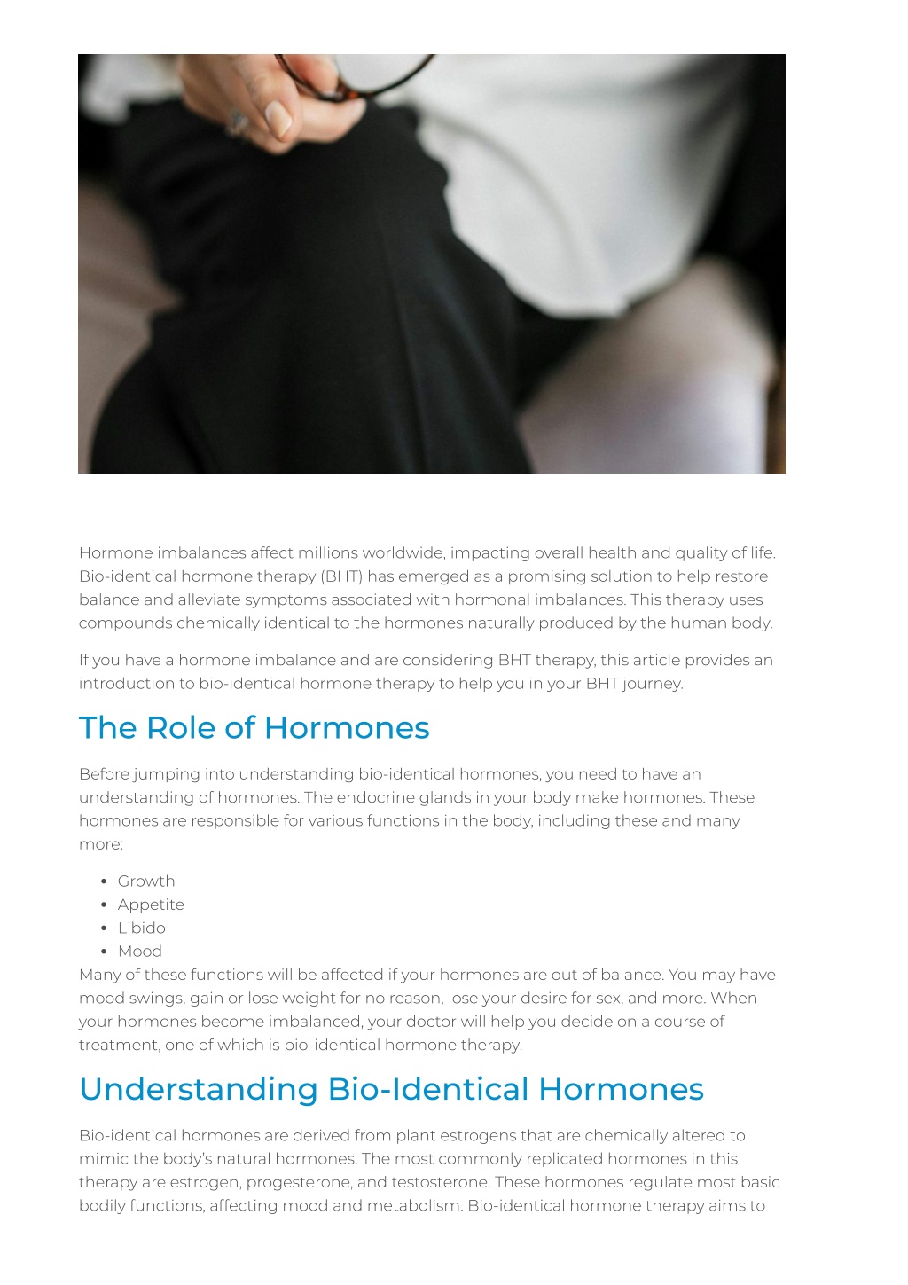 Ppt Discover The Benefits Of Bio Identical Hormone Therapy Bht For