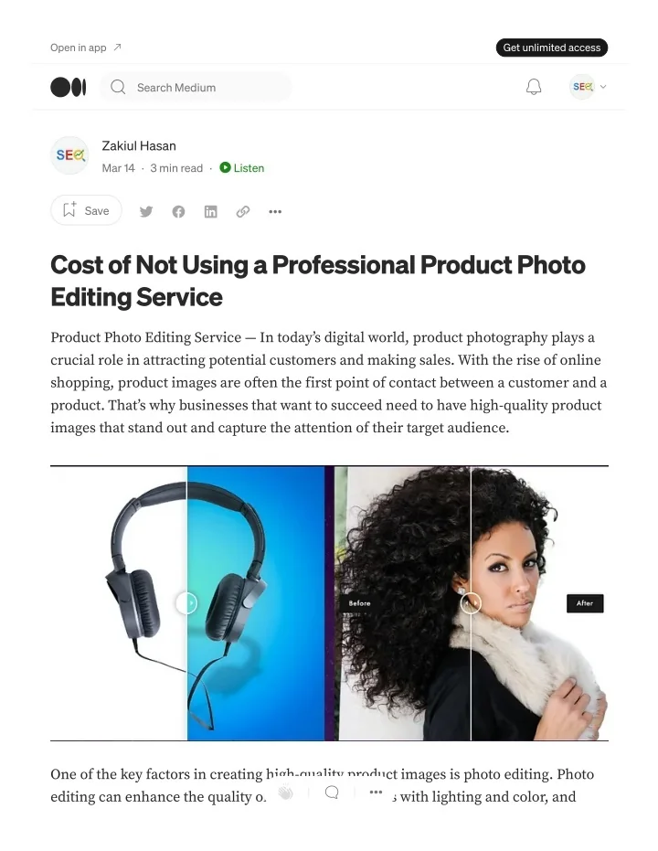 PPT Cost of Not Using a Professional Product Photo Editing Service