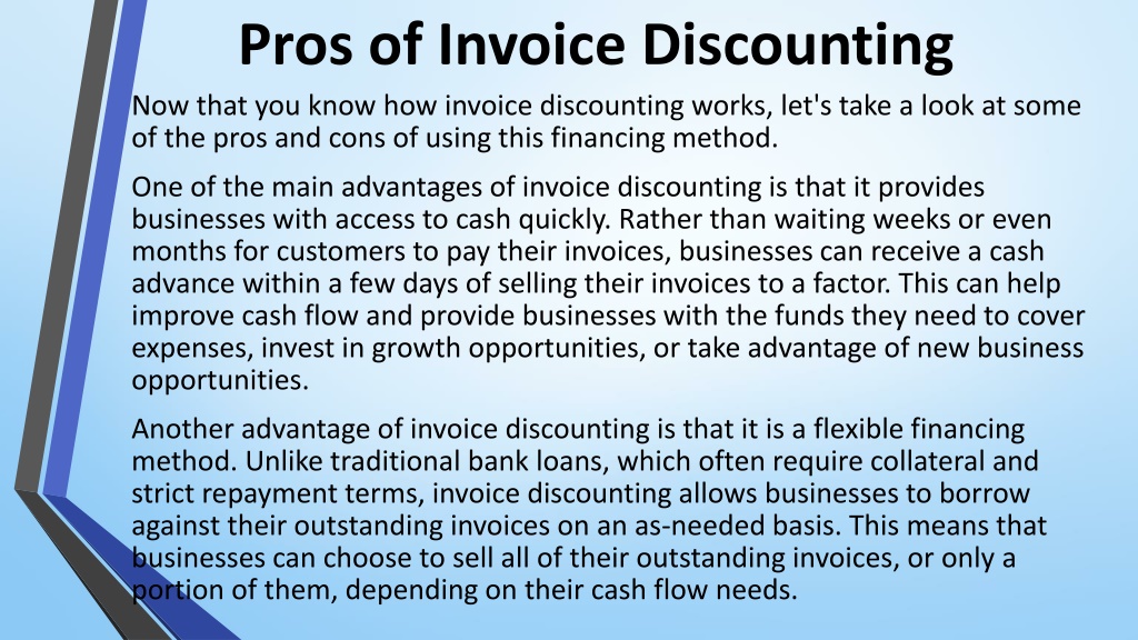 PPT - A Step-by-Step Complete Guide To Invoice Discounting: Everything ...