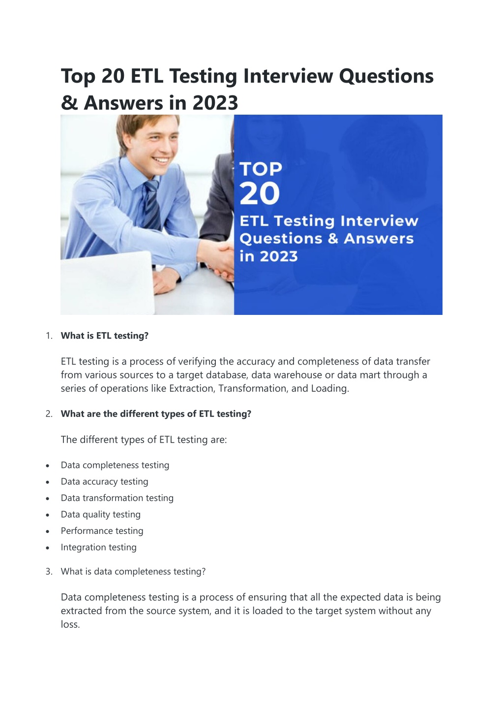 cgi etl testing interview questions