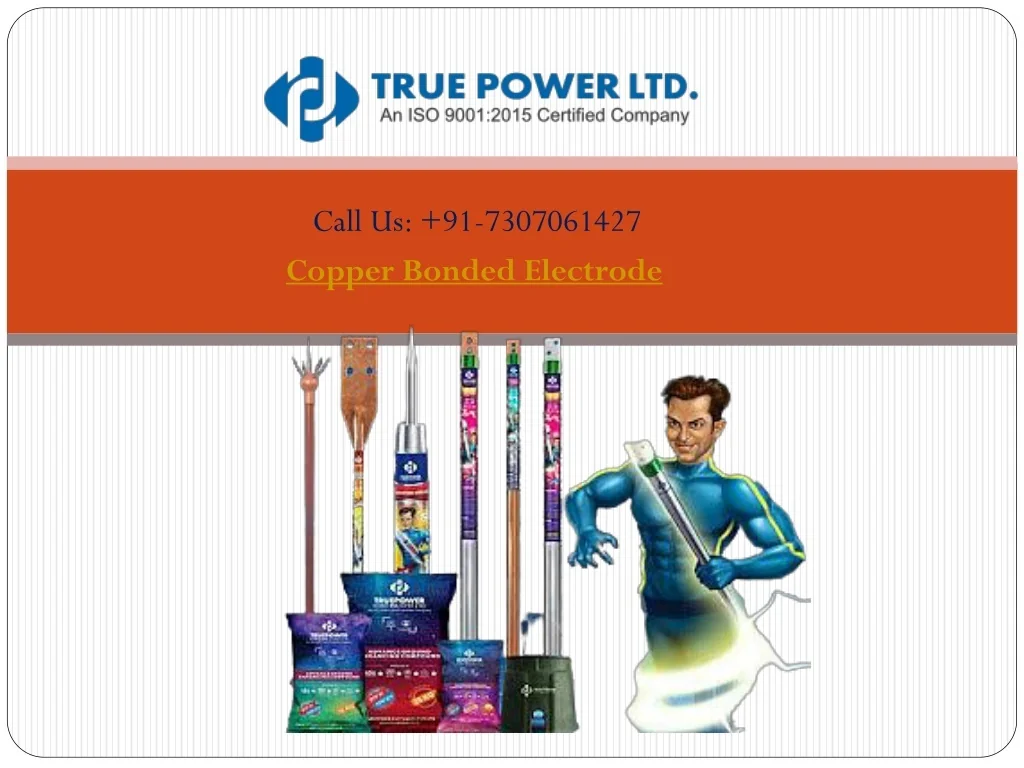 PPT Copper Bonded Electrode Manufacturer, Supplier, and Exporter in
