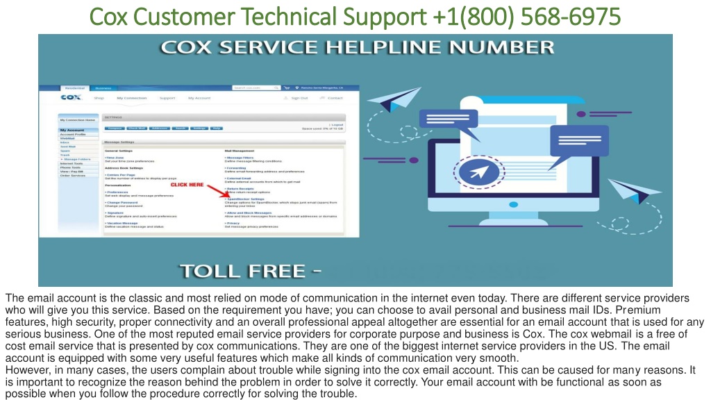 PPT 1(800) 568 6975 Cox Tech Support PowerPoint Presentation, free