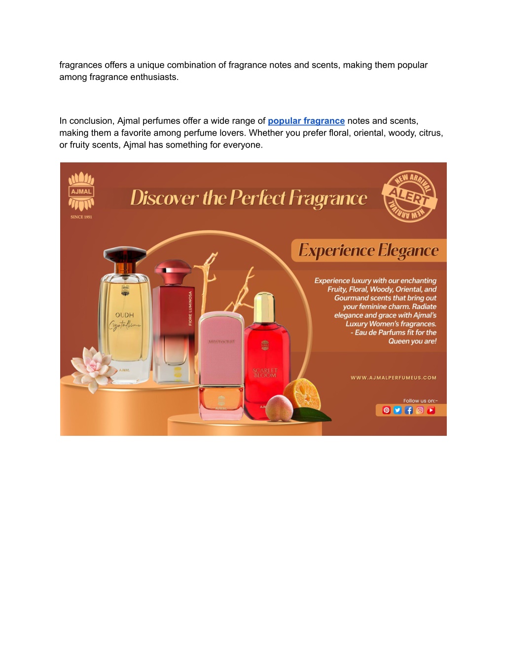 Ppt What Are The Most Popular Fragrance Notes And Scents Powerpoint Presentation Id12138173 9575