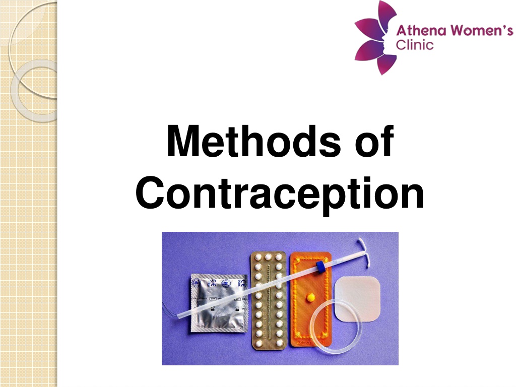 contraception powerpoint presentation uk