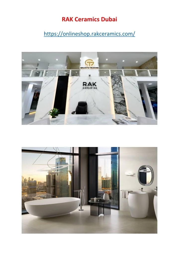 PPT RAK ceramics Dubai PowerPoint Presentation, free download ID