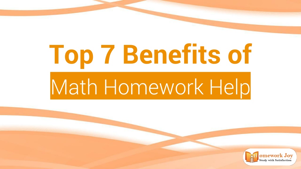 importance of math homework