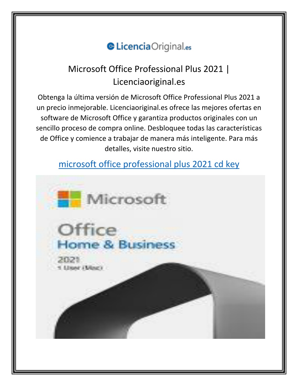 Microsoft Office 2021 Professional Plus - Los Angeles Software