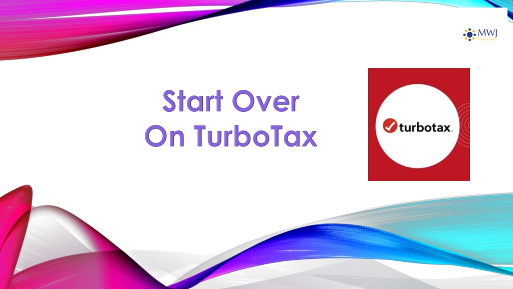 PPT Start Over On TurboTax PowerPoint Presentation, free download