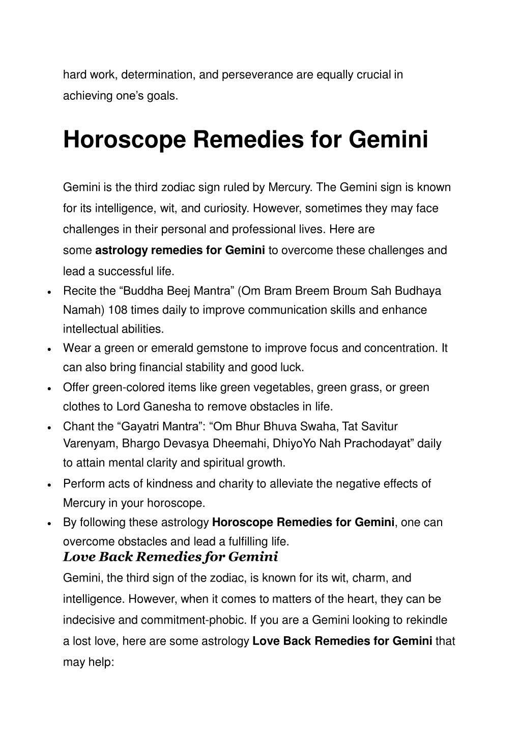 Ppt Astrology Remedies For Gemini Zodiac Signs Powerpoint