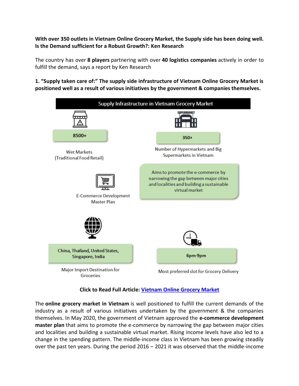 PPT - Vietnam Online Grocery Market Outlook To 2026: Ken Research ...