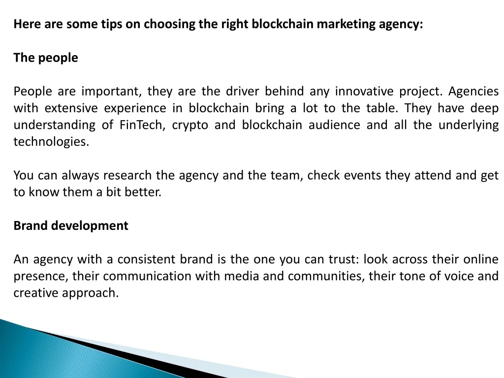 PPT - How to Find Best Blockchain Marketing Agency PowerPoint ...