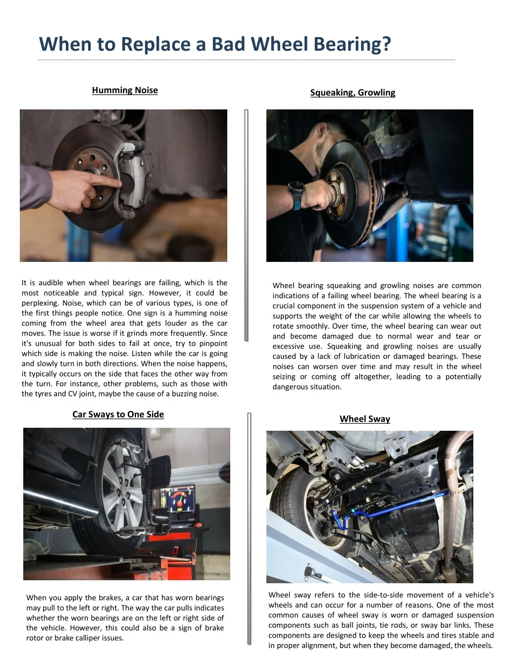 PPT When should Tata truck bearings be replaced? PowerPoint
