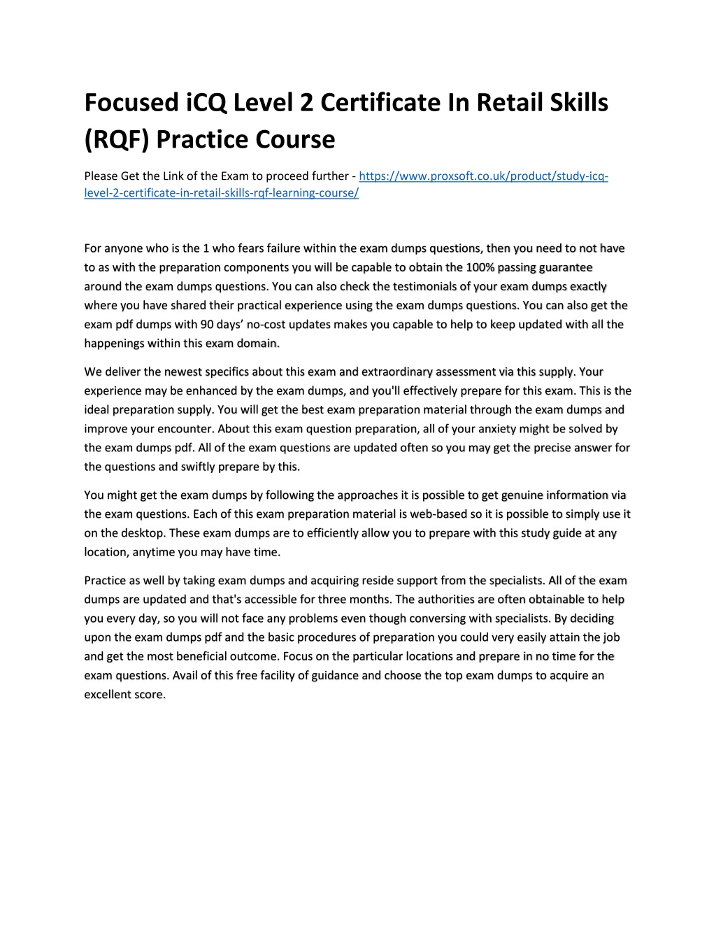 Ppt Focused Icq Level 2 Certificate In Retail Skills Rqf Practice Course Powerpoint 