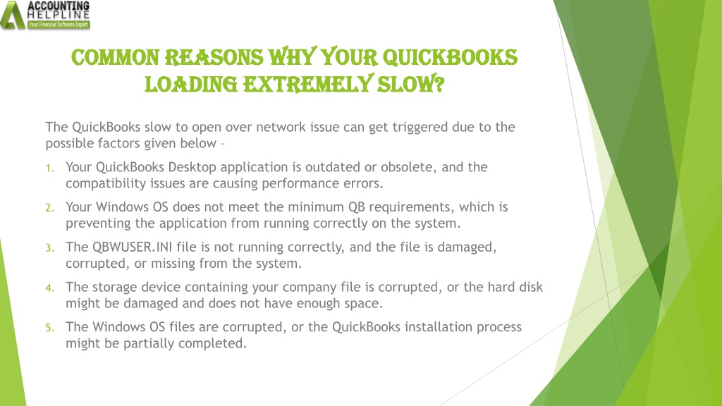 PPT - A Quick And Easy Troubleshooting Guide To Resolve QuickBooks ...