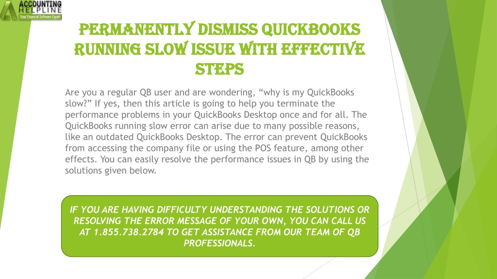 PPT - A Quick And Easy Troubleshooting Guide To Resolve QuickBooks ...