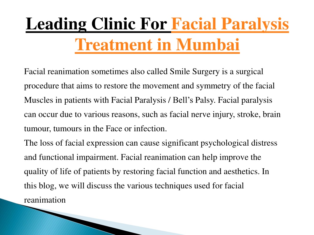 PPT Leading Clinic ForParalysis Treatment in Mumbai PPT Leading Clinic ForParalysis Treatment in Mumbai