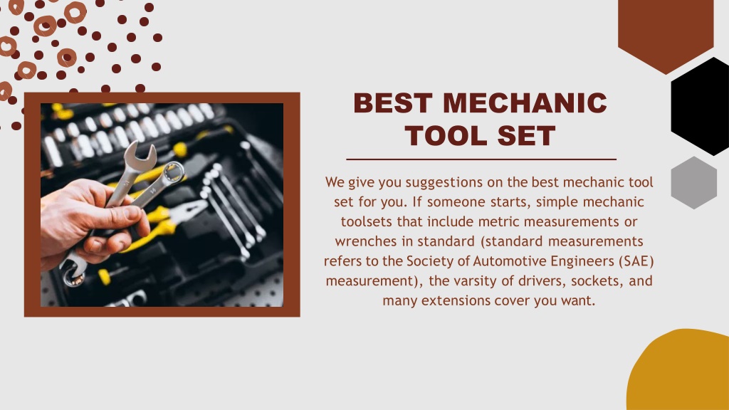 Ppt Best Complete Mechanics Tool Set Review Powerpoint Presentation Id