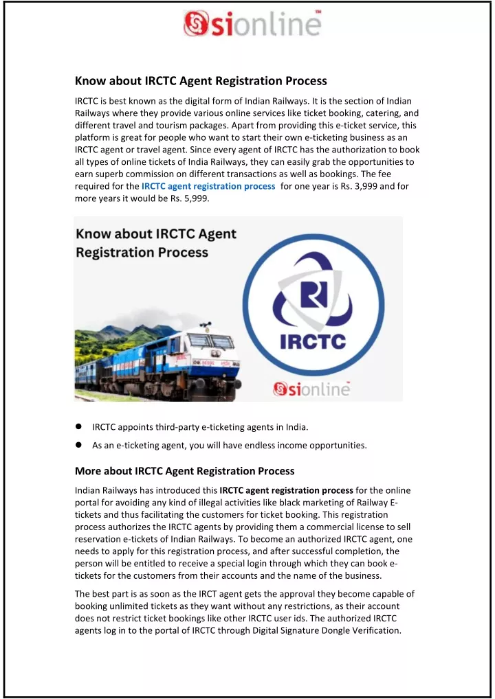 research report on irctc