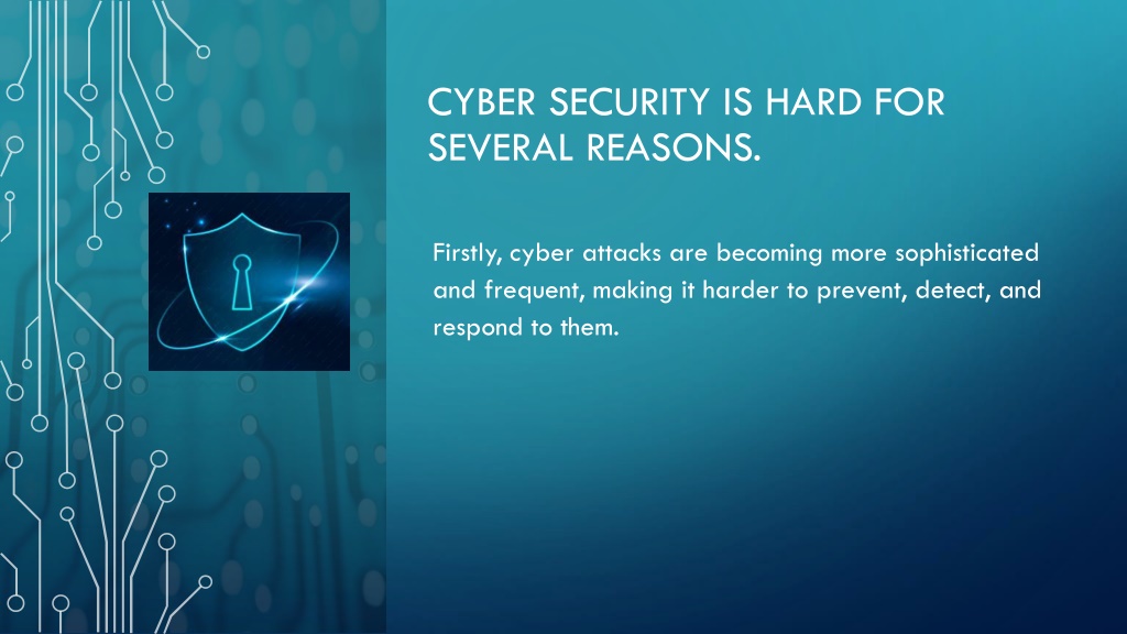 PPT - Is Cyber Security Hard? Understanding the Challenges and ...