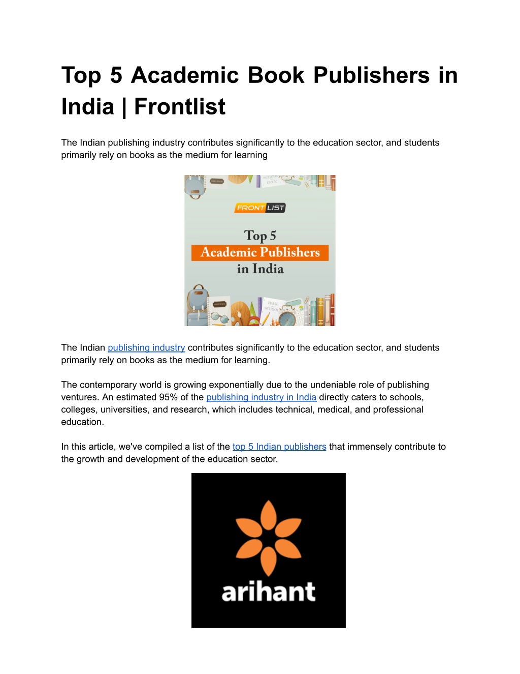 thesis publishers in india