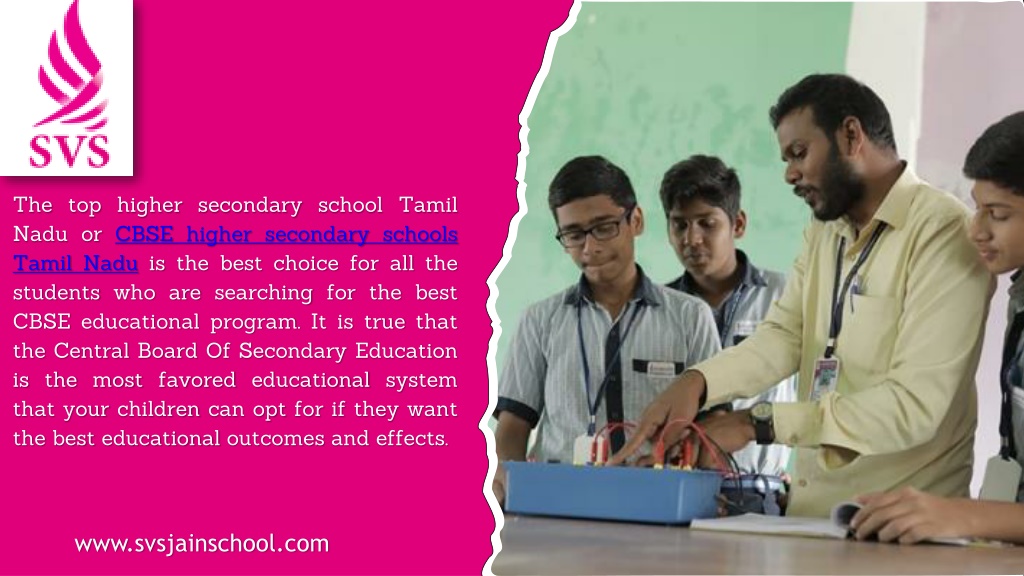 PPT - CBSE Higher Secondary Schools Tamil Nadu PowerPoint Presentation ...