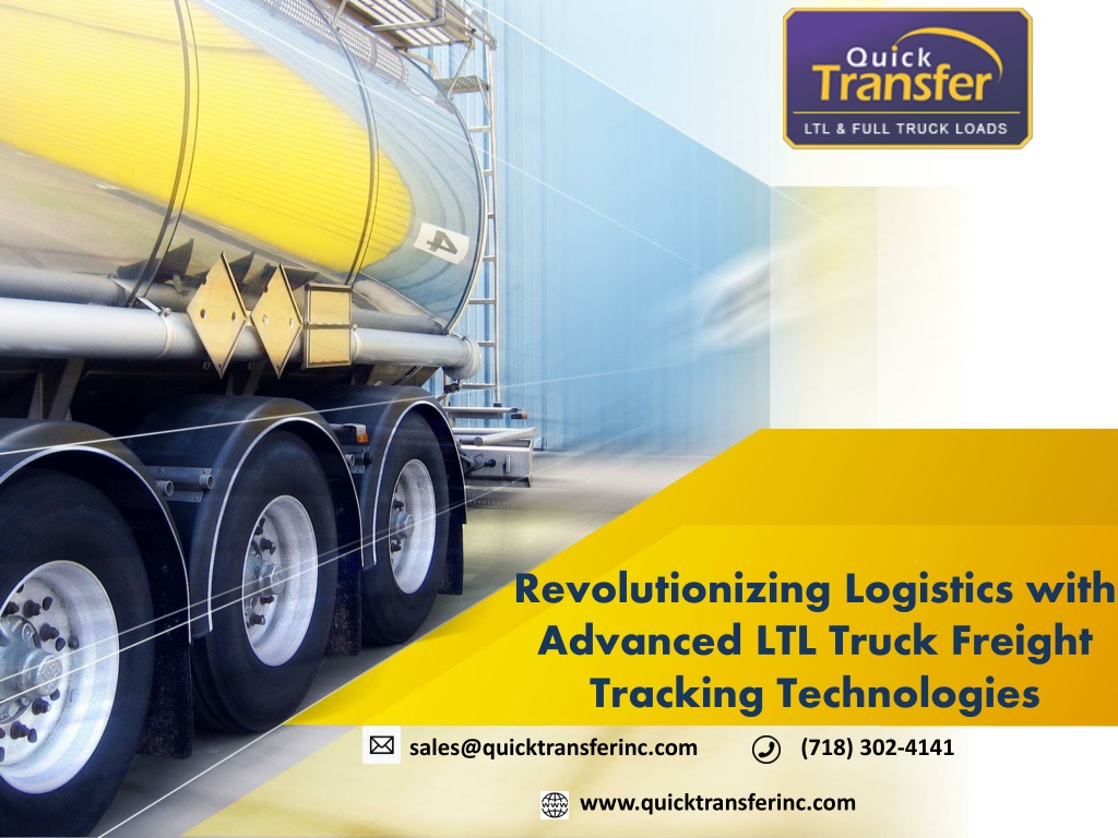 PPT - Revolutionizing Logistics with Advanced LTL Truck Freight ...