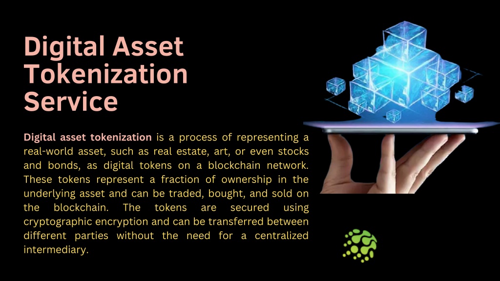 PPT - The Intelligent Way To Tokenize Assets PowerPoint Presentation ...