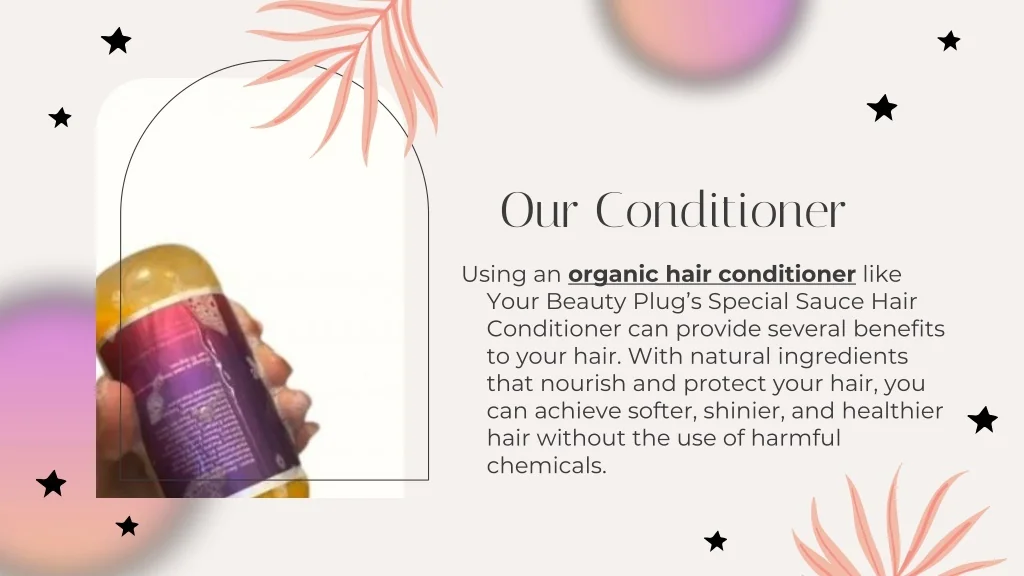PPT Why to Choose Organic Hair Conditioner PowerPoint Presentation