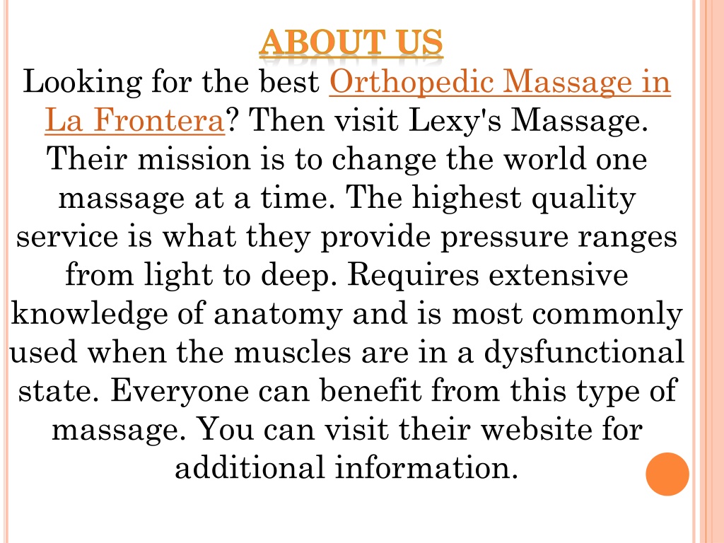best massage maps