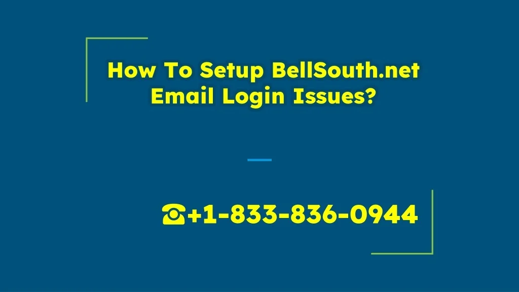 PPT How to Set Up Email Login Issues? PowerPoint