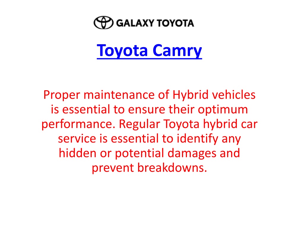 PPT - Toyota Camry ppt2 PowerPoint Presentation, free download - ID ...