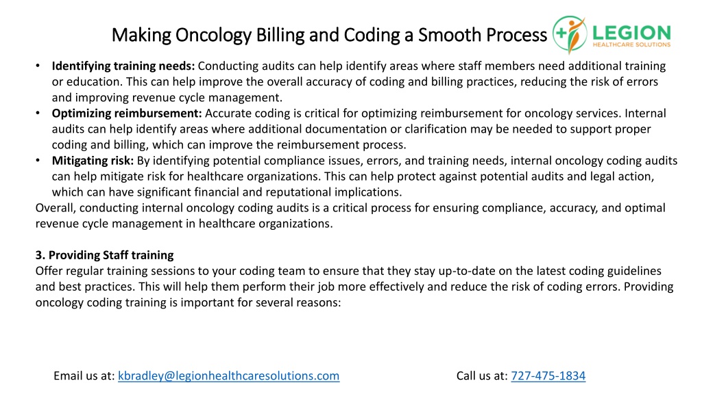 PPT - Making Oncology Billing And Coding A Smooth Process PowerPoint ...