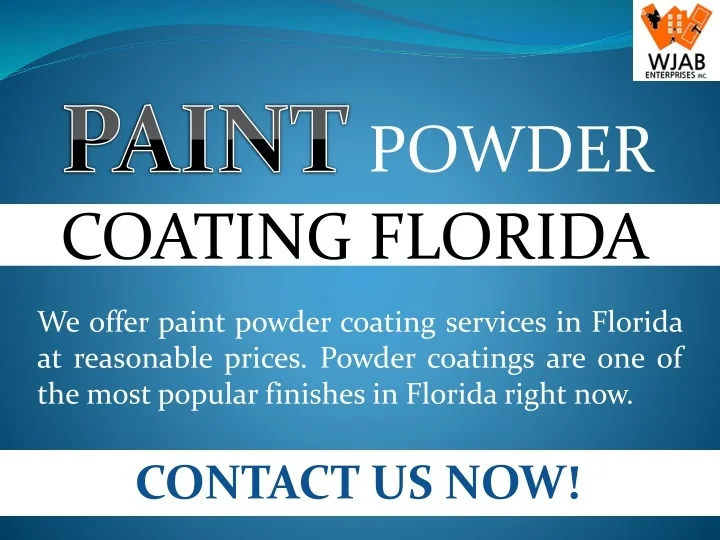 PPT Paint Powder Coating Florida PowerPoint Presentation, free