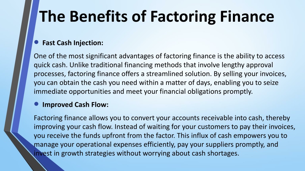 PPT - Factoring Finance Demystified: Your Path To Financial Freedom ...