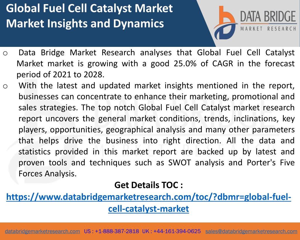 PPT - Fuel Cell Catalyst Market-Chemical Material PowerPoint ...